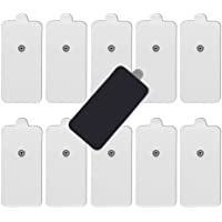 LiteTour 10 Piezas Electrodos para TENS Parches Electroestimulador 3.5 TENS Electrodos Masaje Gel Conductor Electrodos…